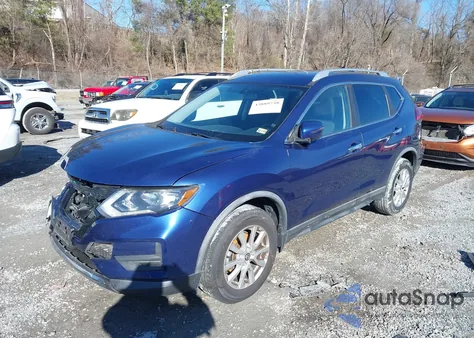 2017 Nissan Rogue Sv from USA, damaged, VIN KNMAT2MV0HP605488